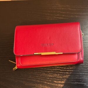 Red Leather Wallet
